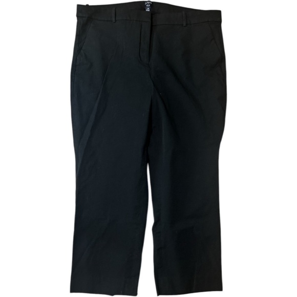 J. CREW Kallie The Closet Staple Classic Fit Black Trousers Size 22W Plus Size - Picture 4 of 6